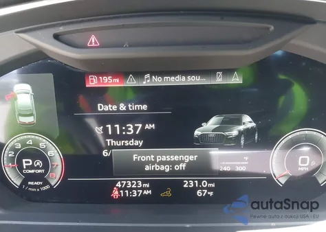 2022 Audi A8 L 55 Tfsi Quattro Tiptronic из США, поврежденный, VIN WAULDAF83NN010176